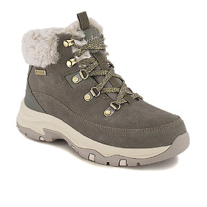 Skechers Trego Damen Schnürboot Grün, 41