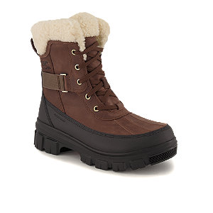 Sorel Torino Damen Schnürboot Braun, 11