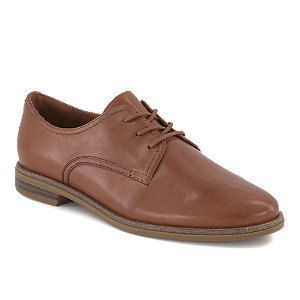 Tamaris Damen Schnürschuh Cognac, 42