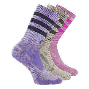 adidas Crew Wash 3er Pack Damen Socken 40-42, blau