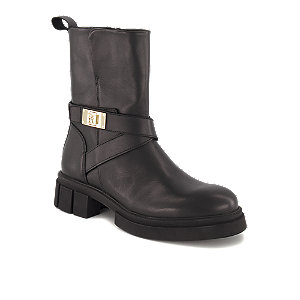 Tommy Hilfiger Biker Damen Boot Schwarz, 36