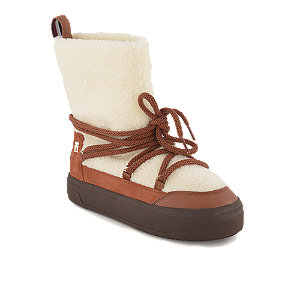 Tommy Hilfiger Damen Boot Cognac, 42