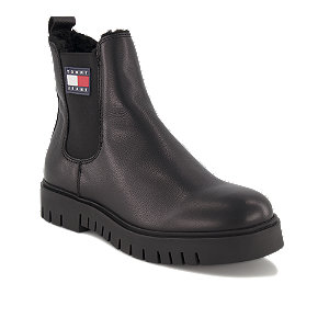 Tommy Jeans Damen Chelsea Boot Schwarz, 39