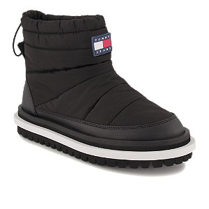 Tommy Jeans Damen Boot Schwarz, 41