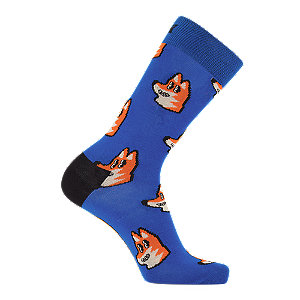 Happy Socks Fox Herren Socken 41-46, blau