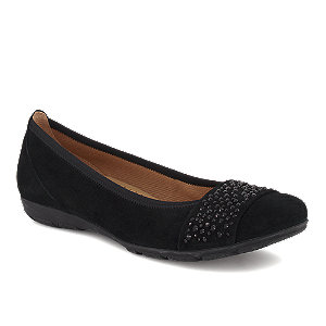 Gabor Damen Ballerina Schwarz, 5