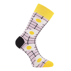 Dilly Socks Sunny Side Up Damen Socken 36-40, lila