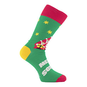 Dilly Socks Santaception Herren Socken 41-46, grün