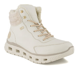 Rieker Damen Schnürboot Creme, 36