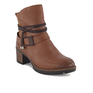 Rieker Damen Boot Braun, cognac, 36