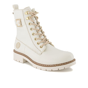 Rieker Damen Schnürboot Weiss, 41