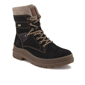 Remonte Damen Schnürboot Schwarz, 43