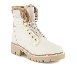 Tamaris Damen Schnürboot Weiss, 39