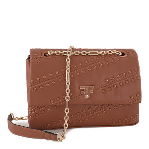 Fracomina Damen Umhängetasche, cognac