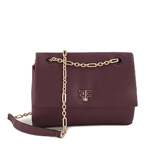 Fracomina Damen Umhängetasche, bordeaux