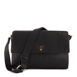 Fracomina Damen Umhängetasche, schwarz