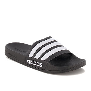 adidas Shower Herren Adilette Schwarz, 12