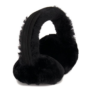 Varese Damen Ohrenwärmer, schwarz