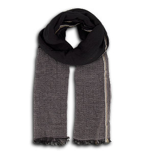 Codello Woven Schal, schwarz, one size