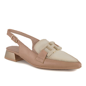 Hispanitas Dali Damen Sling Pumps Beige, 39