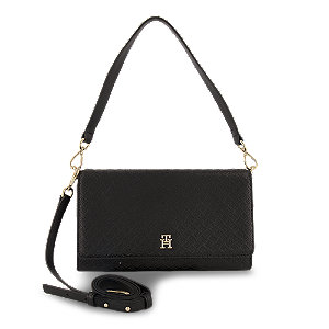 Tommy Hilfiger Damen Handtasche, schwarz