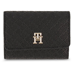 Tommy Hilfiger Damen Portemonnaie, schwarz