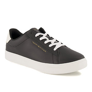 Tommy Hilfiger Essential Court Damen Sneaker Schwarz, 42