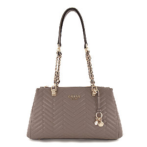 Guess Anning Damen Umhängetasche, grau