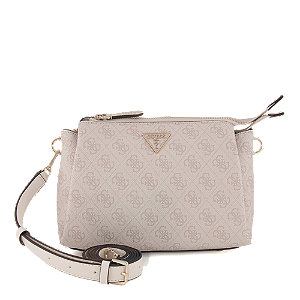 Guess Noelle Damen Umhängetasche, beige