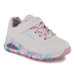 Skechers Uno Lite Mädchen Sneaker Weiss, 28