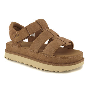 UGG Goldenstar Strap Damen Hohe Sandalette Braun, 39