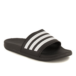 adidas Comfort Damen Adilette Schwarz, 7