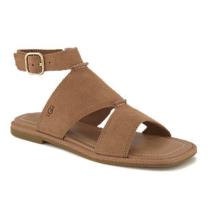 UGG Goldenstar Damen Flache Sandalette Braun, 41