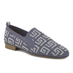 Rieker Damen Slipper Blau, 42