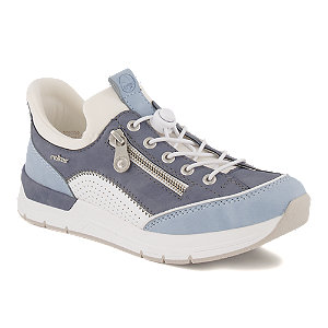Rieker Damen Slipper Blau, 36