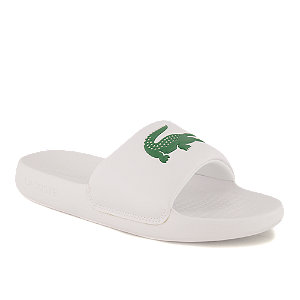 Lacoste Croco Herren Pantolette Weiss, 46