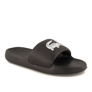 Lacoste Croco Herren Pantolette Schwarz, 46