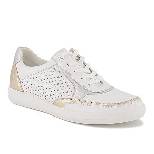 Caprice Damen Schnürschuh Weiss, 8