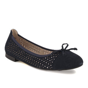 Caprice Damen Ballerina Blau, 42