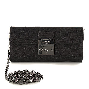 L.Credi Nadi Damen Clutch, schwarz