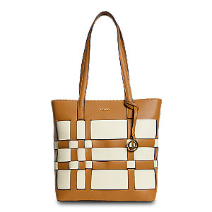 L.Credi Orgesa Damen Handtasche, cognac