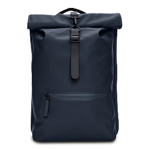 Rains Rolltop Rucksack 17 L, navyblau
