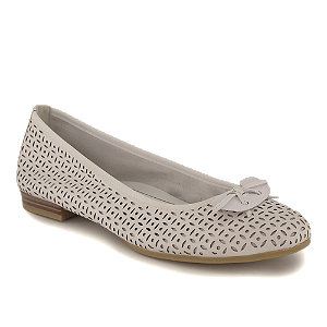 Tamaris Damen Ballerina Weiss, 41