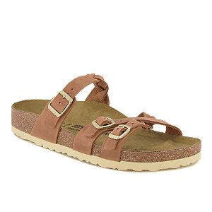 Birkenstock Franca Damen Pantolette Cognac, 38