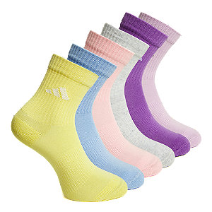 adidas 6er Pack Kinder Socken 34-36, blau