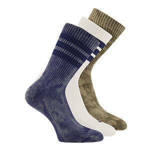 adidas 3er Pack Herren Socken 40-42 | 43-46, blau, 43-45