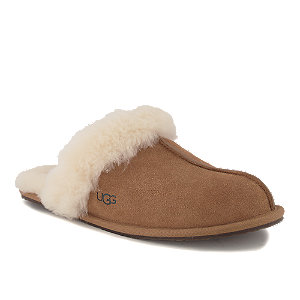 UGG Scuffette Damen Hausschuh Cognac, 10