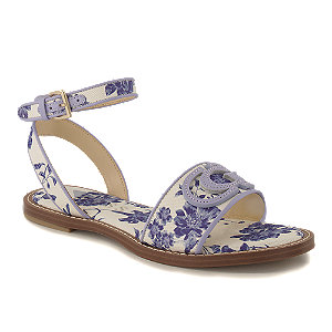 Guess Siyona Damen Flache Sandalette Blau, 39