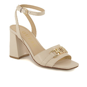 Guess Gals Damen Hohe Sandalette Creme, 39