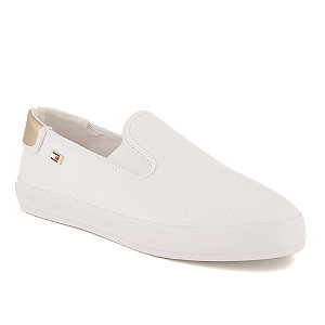Tommy Hilfiger Damen Slipper Weiss, 36